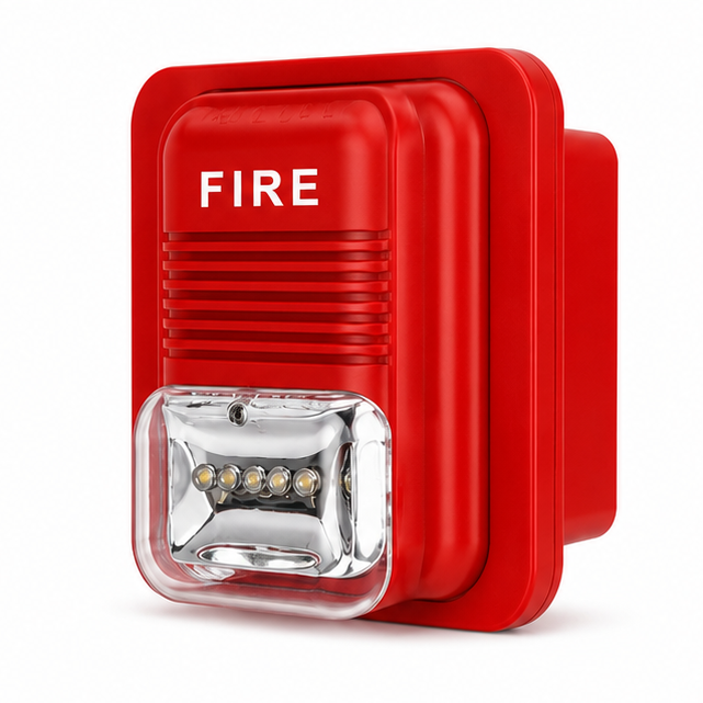 conventional fire alarm sounder with high intensity led flasher | 24v dc | en54 compliant conventional fire alarm sounder with high intensity led flasher | 24v dc | en54 compliant