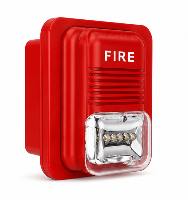 conventional fire alarm sounder with high intensity led flasher | 24v dc | en54 compliant conventional fire alarm sounder with high intensity led flasher | 24v dc | en54 compliant