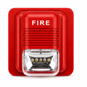 conventional fire alarm sounder with high intensity led flasher | 24v dc | en54 compliant