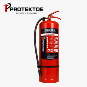 protektoe 5kg dcp fire extinguisher – class a, b, c & electrical fire protection